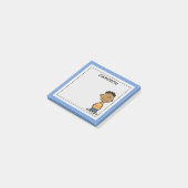 Franklin Smiling | Jouw namen toevoegen Post-it® Notes (Schuin)