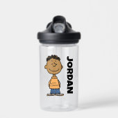 Franklin Smiling | Jouw namen toevoegen Waterfles (Voorkant)