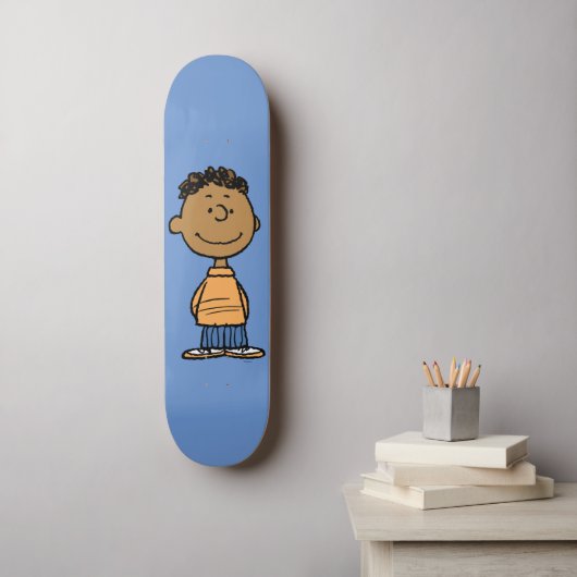 Franklin Smiling Persoonlijk Skateboard (Muurkunst)