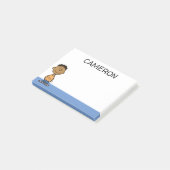 Franklin Smiling Post-it® Notes (Schuin)