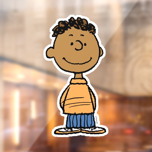 Franklin Smiling Raamsticker (Vel 2)