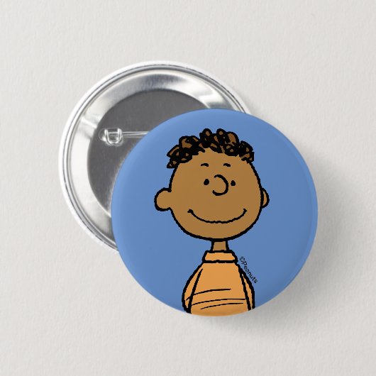 Franklin Smiling Ronde Button 5,7 Cm (Voorkant /achterkant)