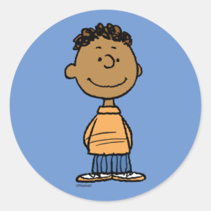 Franklin Smiling Ronde Sticker