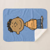 Franklin Smiling Sherpa Deken (Voorkant (horizontaal))