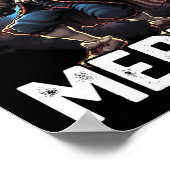 Franklin Spelen Basketbal Baller Poster (Hoek)