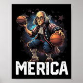 Franklin Spelen Basketbal Baller Poster (Voorkant)