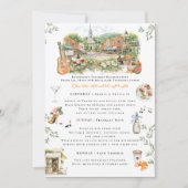 Franklin Tennessee Bachelorette-weekendprogramma Kaart (Voorkant)