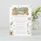 Franklin Tennessee Bachelorette-weekendprogramma Kaart (Staand voorkant)