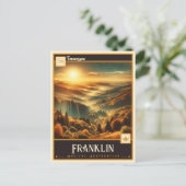 Franklin, Tennessee |  Briefkaart (Staand voorkant)