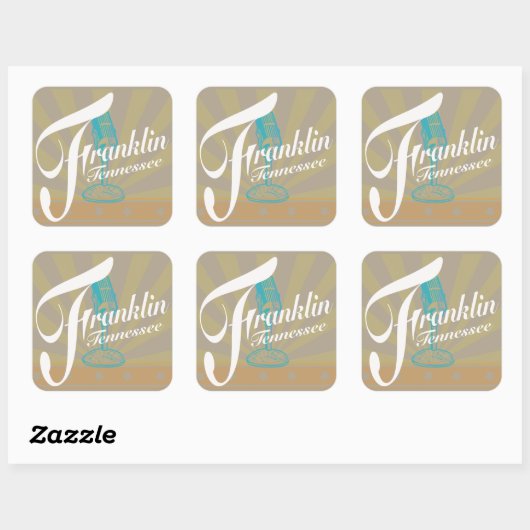 Franklin Tennessee Stickers (Vel)