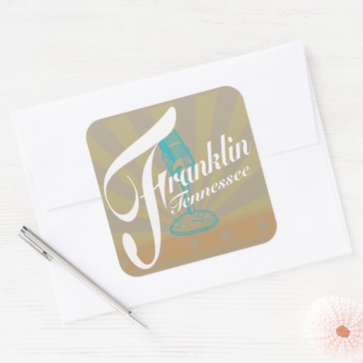 Franklin Tennessee Stickers (Envelop)