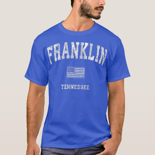 Franklin Tennessee TN  Amerikaans T-shirt (Voorkant)