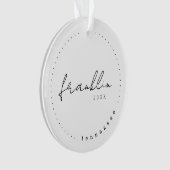 Franklin, Tennessee Travel United States Simple Ornament (voorkant)