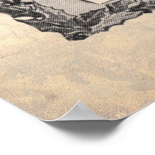  Franklin Typewriter Ad vanaf 1899 Poster (Hoek)