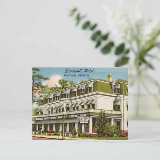 Franklin, Virginia Briefkaart (Staand voorkant)