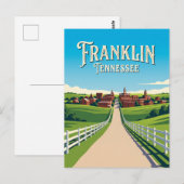 Franklin VS Briefkaart (Voorkant / Achterkant)