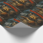 Franklinde eekhoorn cadeaupapier (Hoek)