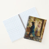 Franklin's aankomst in Philadelphia door N.C. Wyet Notitieboek (Binnen)