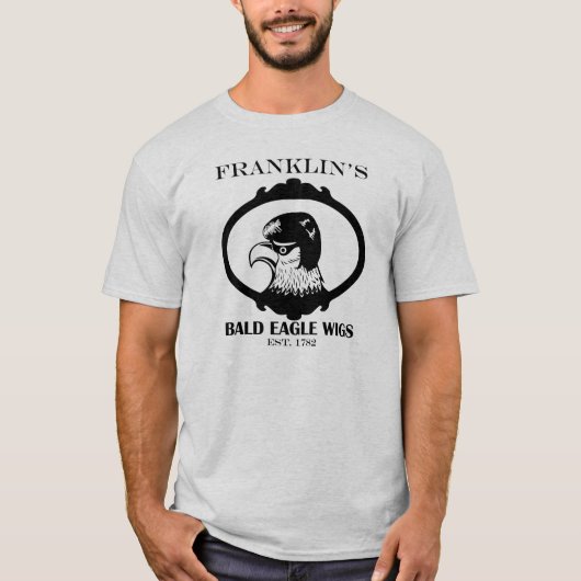 Franklin's Bald Eagle Wigs T-shirt (Voorkant)