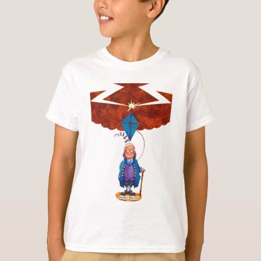 Franklin's Kite T-shirt (Voorkant)