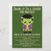 FRANKLY IK BEN EEN SUCKER VOOR PARTIJEN HALLOWEEN KAART (Voorkant)