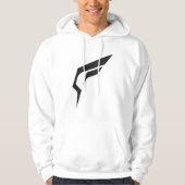 Frankly Shredded Logo (wit) Hoodie (Voorkant)