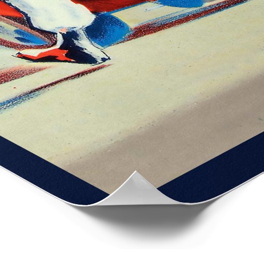 "Frankreich: 1923/heute - 24h Rennen von Le Mans Poster (Hoek)