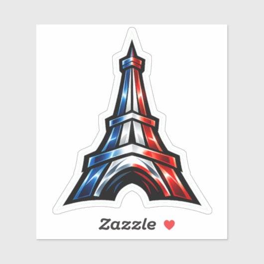 Frankreich Eifelturm Auto Sticker (Vel)
