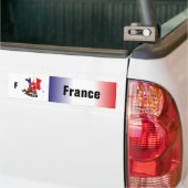 Frankreich - France Autoaufkleber Bumpersticker (Op Truck)