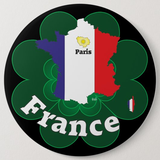Frankreich France Francia Button (Voorkant)