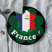 Frankreich France Francia Button (In situ)