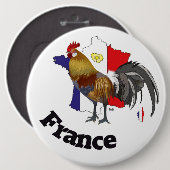 Frankreich France Francia Button (Voorkant /achterkant)