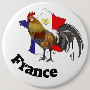 Frankreich France Francia Button