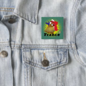 Frankreich France Francia Button (In situ)