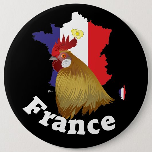 Frankreich France Francia Button (Voorkant)