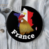 Frankreich France Francia Button (In situ)