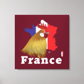 Frankreich, France, Francia Leinwand Canvas Afdruk (Voorkant)