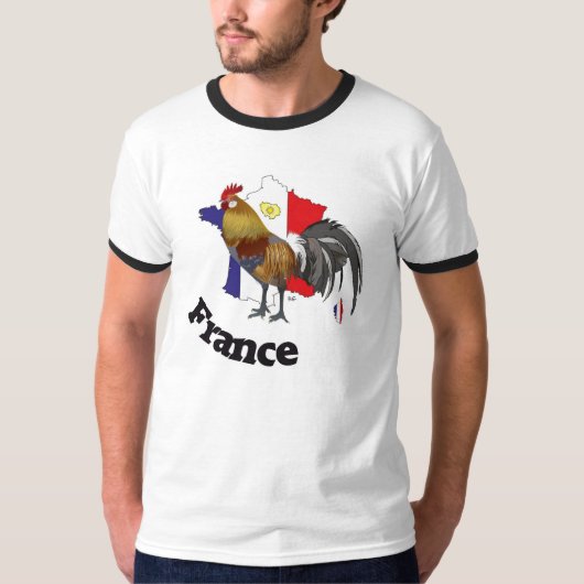 Frankreich  France  Francia T-Shirt (Voorkant)