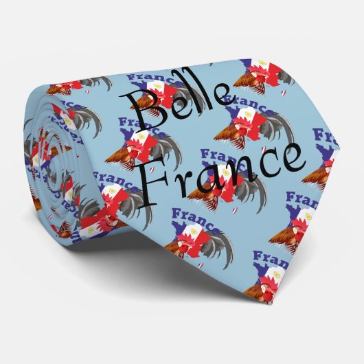 Frankreich - France Krawatte Stropdas (Opgerold)