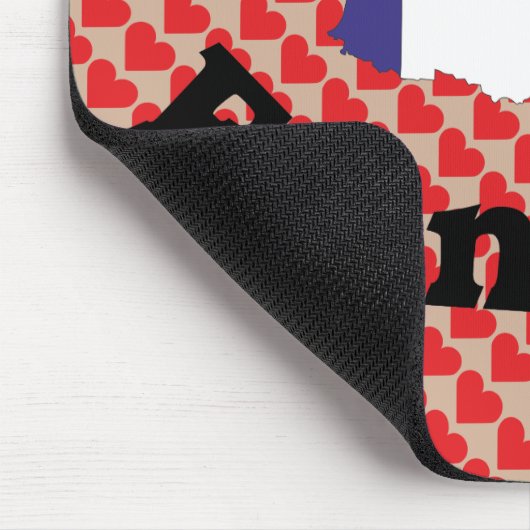 Frankreich - France Mousepad Muismat (Hoek)