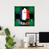 Frankreich, Frankrijk, Francia Poster (Thuiskantoor)