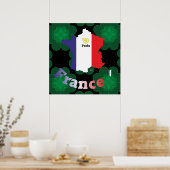 Frankreich, Frankrijk, Francia Poster (Keuken)