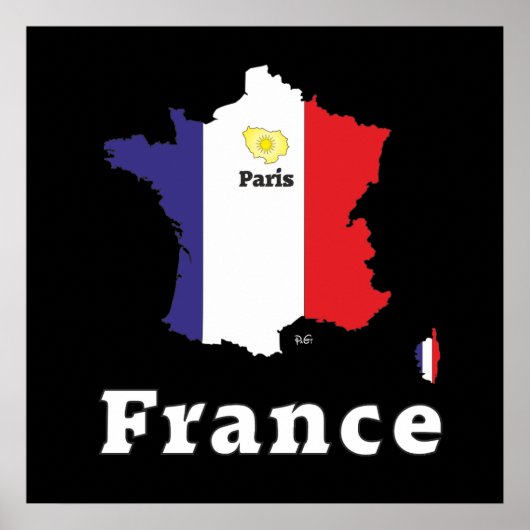Frankreich, Frankrijk, Francia Poster (Voorkant)