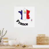 Frankreich, Frankrijk, Francia Poster (Keuken)
