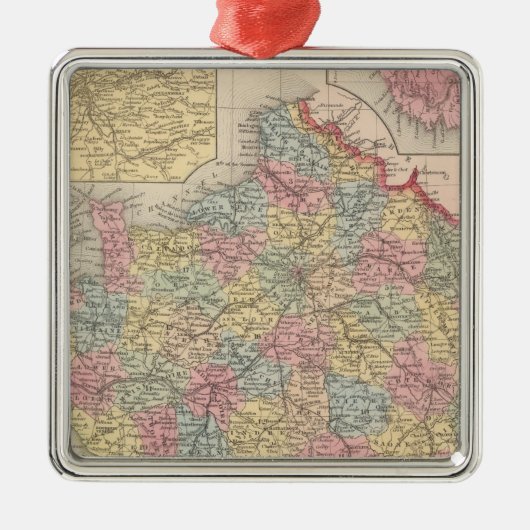 Frankrijk 10 metalen ornament (Voorkant)