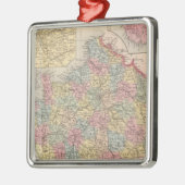 Frankrijk 10 metalen ornament (Links)