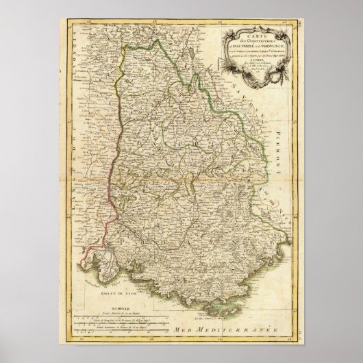 Frankrijk 13 poster (Voorkant)