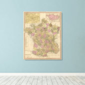 Frankrijk 14 canvas afdruk (Insitu (Houten vloer))