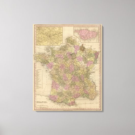 Frankrijk 14 canvas afdruk (Voorkant)