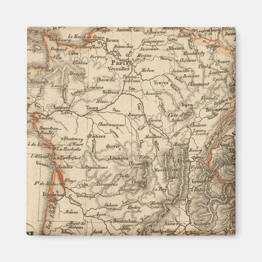 Frankrijk 15 magneet (Voorkant)